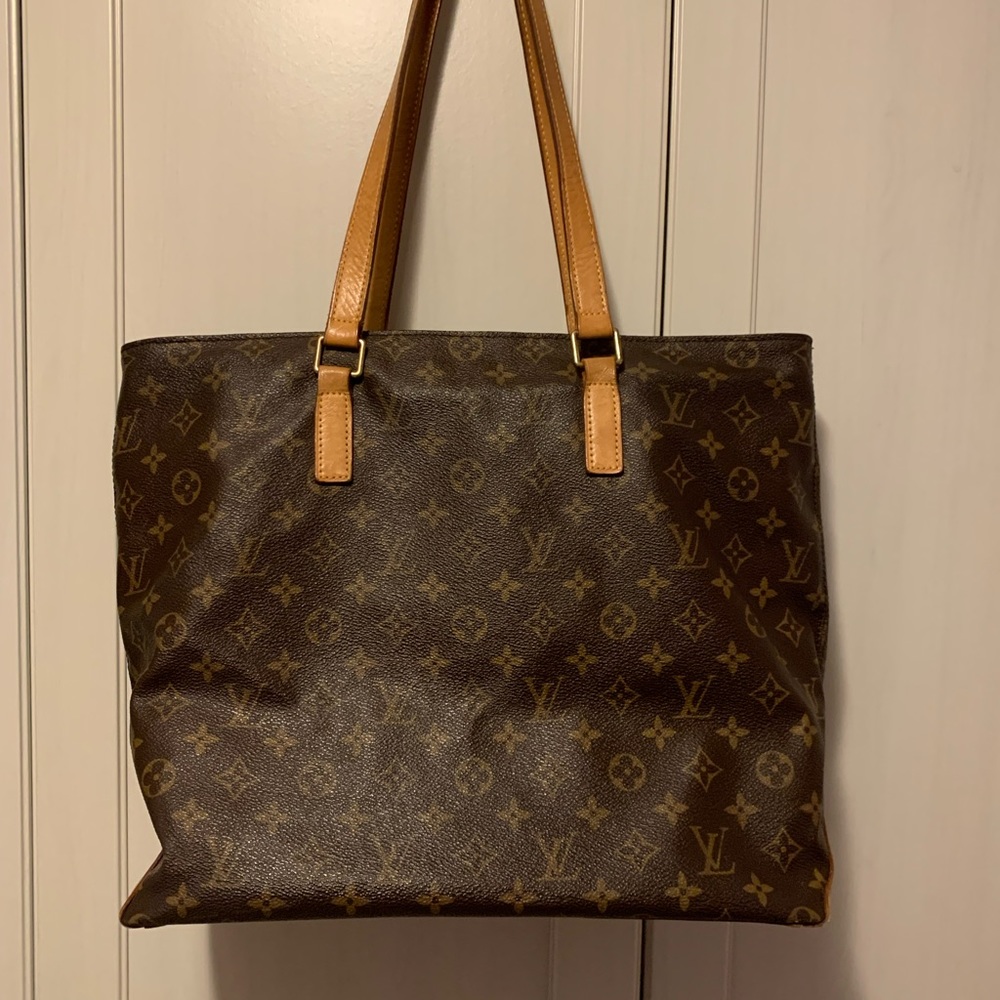 Louis Vuitton Cabas Mezzo Monogram Canvas Tote AUTHENTIC